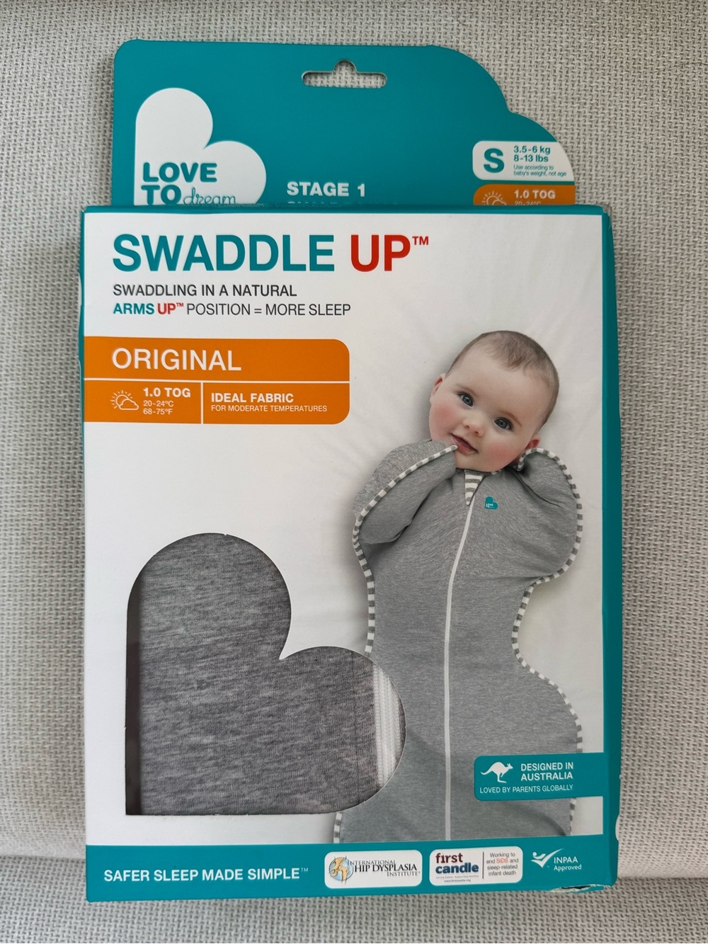 Love To Dream Swaddle Up Original - Gray